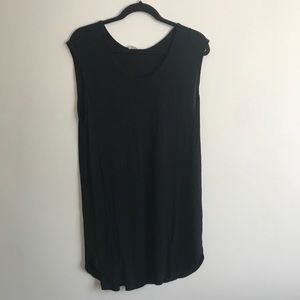 Aritzia Wilfred black jersey dress
